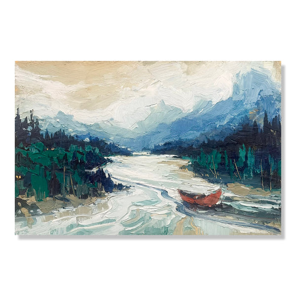 Rainy day in the mountains