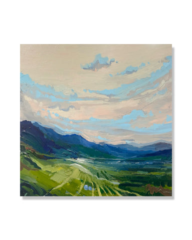 The valley in between