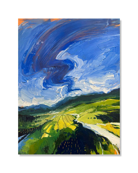 The magic of a blue sky day