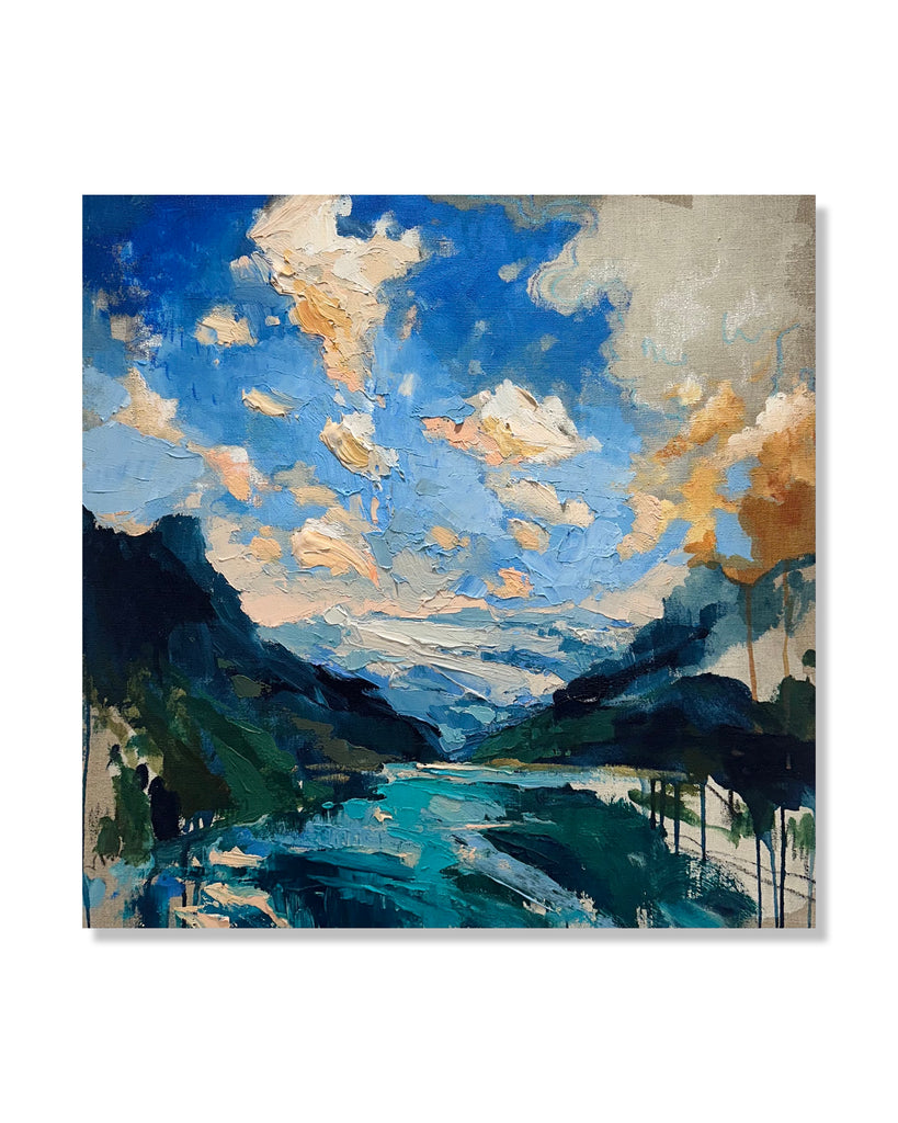 Mountains in the valley