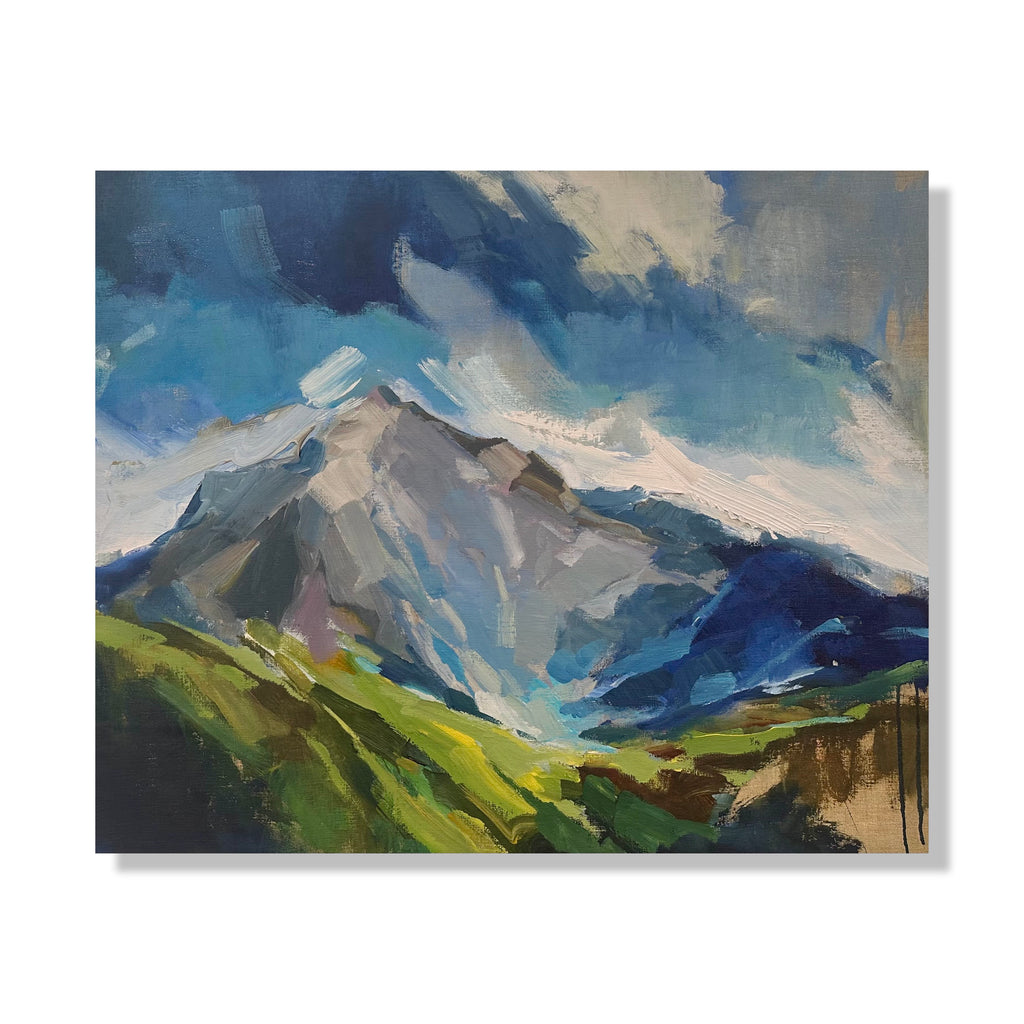 Running to the mountains