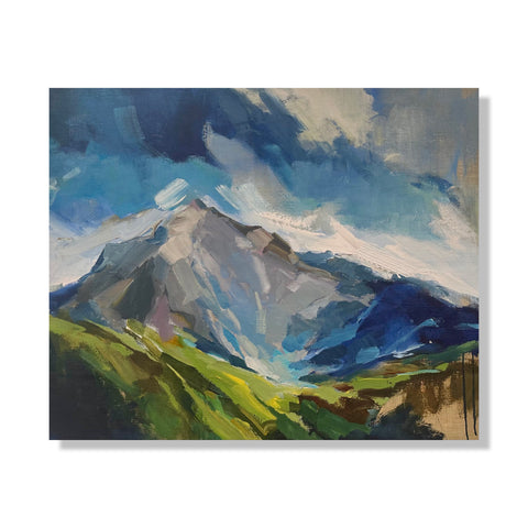 Running to the mountains