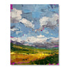 Vivid Landscape class- Acrylic with Molding Paste