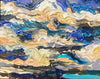 Abstracted Clouds class - Acrylic with fine pumice gel