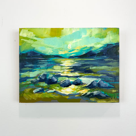 The beach