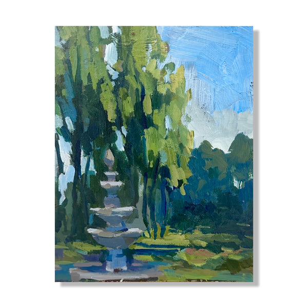 1. At the fountain