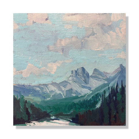 10. Snowy three sisters