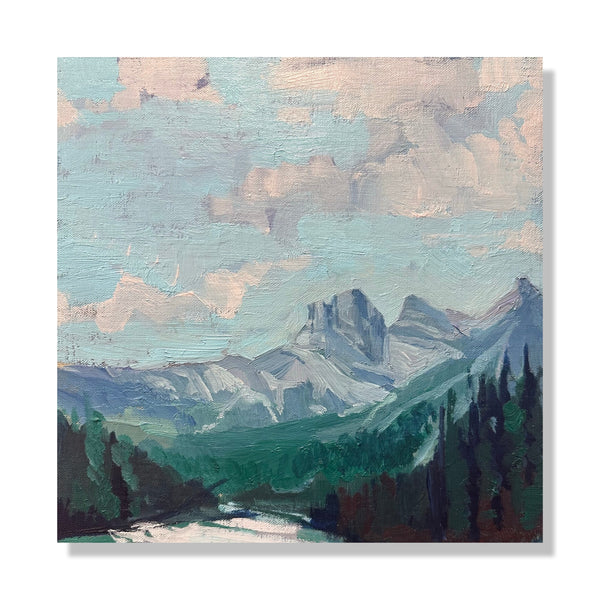 10. Snowy three sisters