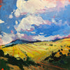 Southern Sky Landscape class - Acrylic with Molding Paste and Soft Gel