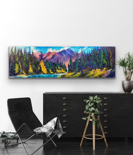 Pyramid Mountain from Maligne Canyon